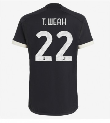 Maillot de foot Juventus Timothy Weah #22 Troisième 2023-24 Manches Courte
